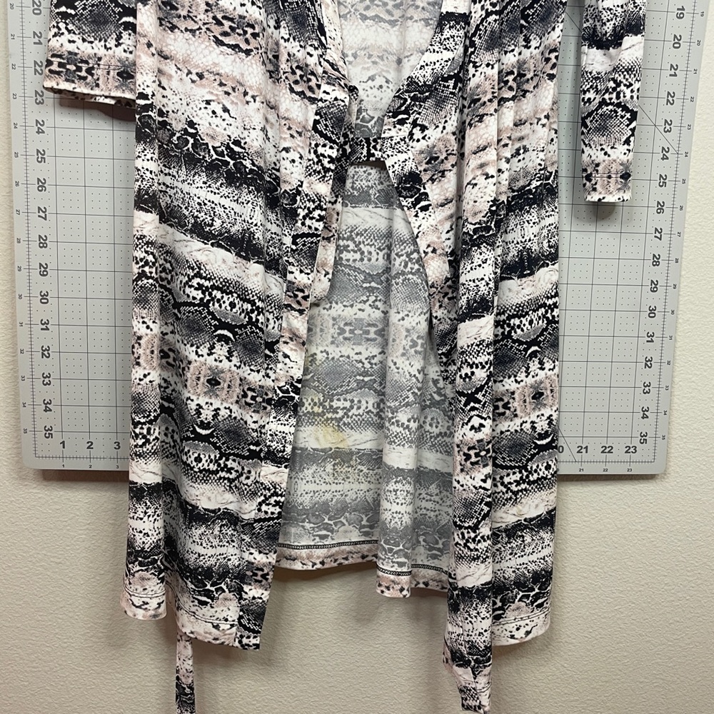 Calvin Klein Snake Wrap Dress Size 6 - Picture 7 of 11